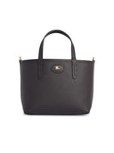 Burberry 'Tote Bloomsbury' 'Peat' mini omkeerbare bruine leren tas