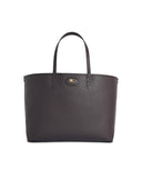 Burberry 'Tote Bloomsbury' Medium vendbar Brown Lear 'Peat' taske