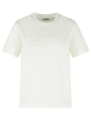 Burberry White Cotton T Hsirt