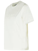 Burberry White Cotton T Hsirt