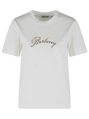 Burberry wit katoenen T-shirt