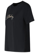Burberry Black Cotton T Shirt