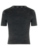 Diesel 'M Anchor' Black Cotton T Shirt
