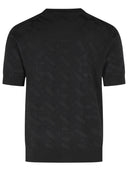 Dolce & Gabbana Black Silk Sweater