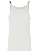 Dolce & Gabbana Ivory Cotton Tank Top