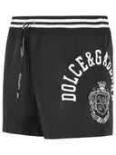 Dolce & Gabbana Black Polyester Swimsuit
