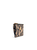Dolce & Gabbana 'Dauphine' Leopard Print Lear Card Holder