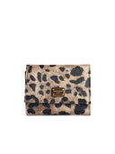 Dolce & Gabbana 'Dauphine' Leopard Lear Portafolgio
