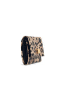 Dolce & Gabbana 'Dauphine' Leopard Lear Portafolgio