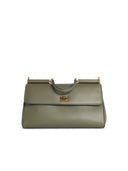 Borsa media Dolce & Gabbana ìmy Sicilyì in verde lear