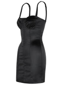 Dolce & Gabbana Dress In Black Acetate Blend