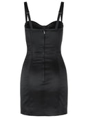 Dolce & Gabbana Dress In Black Acetate Blend