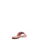 Dolce & Gabbana Pink Lear Slippers