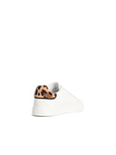 Dolce & Gabbana 'Portofino' White Lear Sneakers