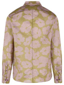 Dries Van Noten Green Cotton Shirt