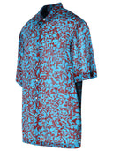 Dries Van Noten 'Cassidye' Light Blue Viscose Shirt