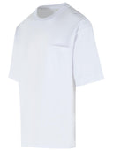 Dries Van Noten 'Heso' hvid T-shirt i bomuld