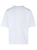 Dries Van Noten 'Heso' hvid T-shirt i bomuld