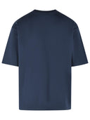 Dries Van Noten 'Heso' Navy Cotton T Shirt
