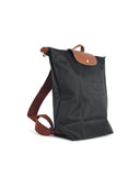 Longchamp 'M Le Pliage Original' Black Tela Backpack