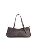 Longchamp 'Looong' Brown Lear Bag
