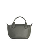 Sac Longchamp Avec Lear Couleur Sapin'Xs Poignée Le Pliage Xtra'