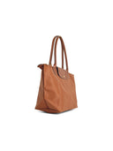 Longchamp 'M Le Pliage Original' Cognac Tela Shoulder Bag
