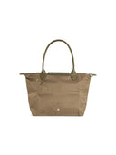 Longchamp 'M Le Pliage Green' Green Tela Shoulder Bag