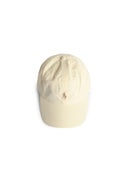 Gorra de algodón color crema de Polo Ralph Lauren