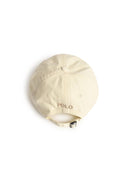 Gorra de algodón color crema de Polo Ralph Lauren