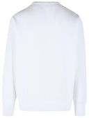 Polo Ralph Lauren White Cotton Blend Sweatshirt