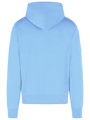 Polo Ralph Lauren Light Blue Cotton Blend Sweatshirt
