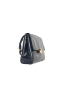 Furla 'M Domus' Black Lear Shoulder Bag