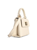 Furla Cream Lear '1927' Mini Handbag