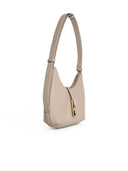 Furla 'S Furla Goccia' Linen Grey Lear Shoulder Bag