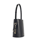 Furla Roxie' Bucket Bag In Black Lear