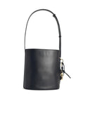 Furla Roxie' Bucket Bag In Black Lear