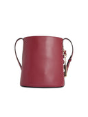 Furla Roxie' Bucket Bag In Burgundy Lear