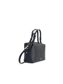 Furla 'Double Mini' zwarte leren tas