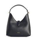 Furla 'Hobo Iride' minitas in zwart leer