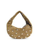 Khaite Olivia Hobo' moddergroene suède tas