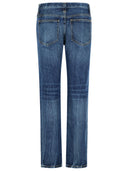 Khaite 'Farley' 'Lykens' Blue Cotton Jeans