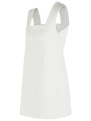 Khaite 'Mella' Dress In White Acetate And Viscose