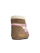 Moonboot Moon Boot 'Icon' Basso in pelle scamosciata beige