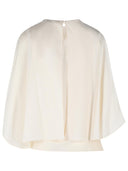 Simkhai 'Eliora' Blouse In Cream Acetate Blend