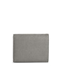 Stella Mc Cartney 'Falabella Tri Fold' Wallet In 'Shaggy Deer' Grey