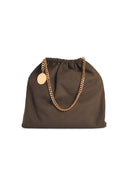 Torba na ramię ze sznurkiem Stella Mc Cartney „Falabella” „Alter Suede Moka”.