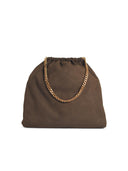 Torba na ramię ze sznurkiem Stella Mc Cartney „Falabella” „Alter Suede Moka”.