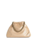 Stella Mc Cartney Mini 'Falabella Coulisse' Bag In Gold 'Shaggy Deer'