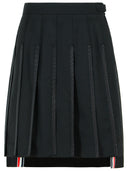 Gonna in lana nera di Thom Browne
